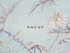 A Very Large Antique Chinese Embroidery On Pale Blue Silk