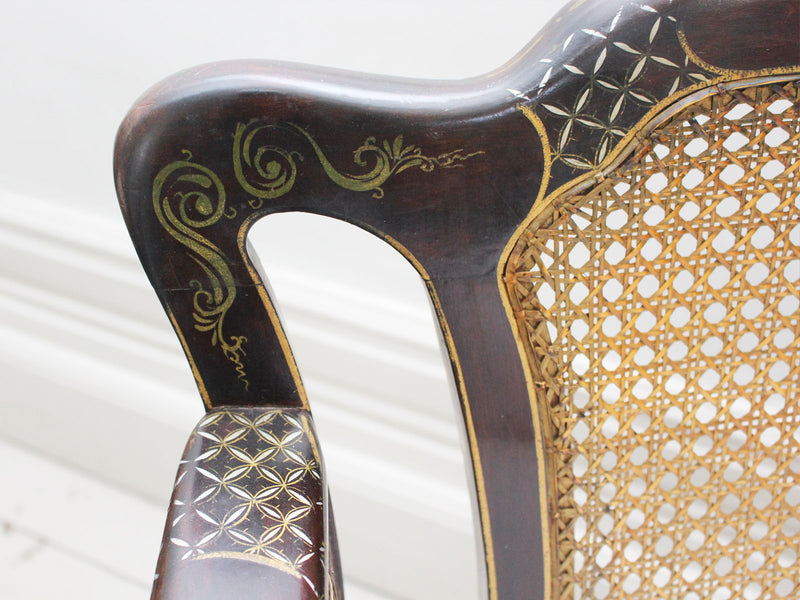 A Late 19th Century French Pair of Egyptian Revival Armchairs