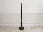 A 1920's Black Lacquered Chinoiserie Floor Light