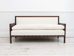 A 1930's Faux Bamboo Country House Bergere Sofa