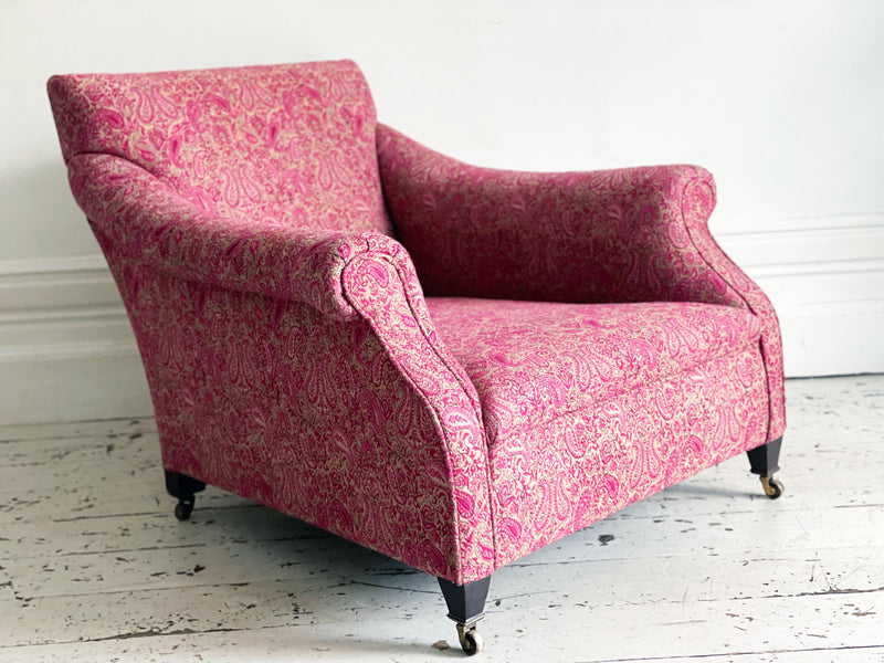 An Early 20th Century Upholstered Armchair - European Decorative Furniture uk - Antique Furniture uk - Streett Marburg