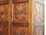 An 18th C French Carved Walnut Armoire