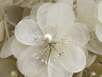 An Antique French Mother Of Pearl Floral Centrepiece Bouquet