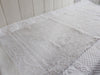 Bolsters - Antique French White on White Embroidery on Linen Bolster P342