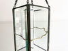 A Pretty 19th C Bevelled Glass Lantern with Kintsugi Repair
