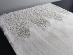 Copy of 40cm Square Cushion - Antique French Ivory Guipure Lace on Linen Surround