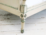 A 19th Century French Antique Painted Daybed with Original Paint