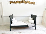 An Early 19th Century Carved and Painted Italian Daybed - Antique European decorative furniture UK - Antique Furniture uk - Streett Marburg