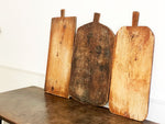 Three Large Antique French Chopping Boards - Sold Separately