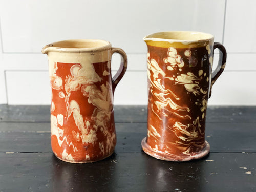 Late 19th C Southern Italian Glazed Ceramic Jug 2