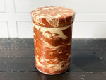 Late 19th C Southern Italian Glazed Ceramic Lidded Jar 1