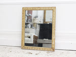 An Regence Period Mercury Mirror with Original Paint and Plate