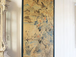 An Very Large Early 19th C Chinese Painted Organza Panel