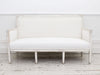 An Antique French Directoire White Painted Sofa