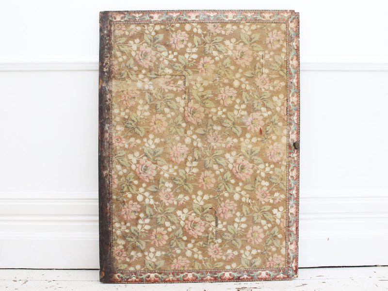 A French Napoleon III Decorative Floral Panel