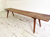 An Early 20th Century Primitive Pine Bench