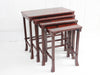A Quartetto Nest of Antique Japanese Red Lacquered Tables