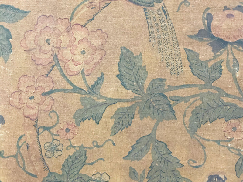 A Set of Six Antique French Birds of Paradise Panels