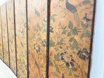 A Set of Six Antique French Birds of Paradise Panels