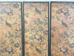 A Set of Six Antique French Birds of Paradise Panels