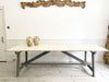 An Early 20th C Spanish Painted Trestle Table