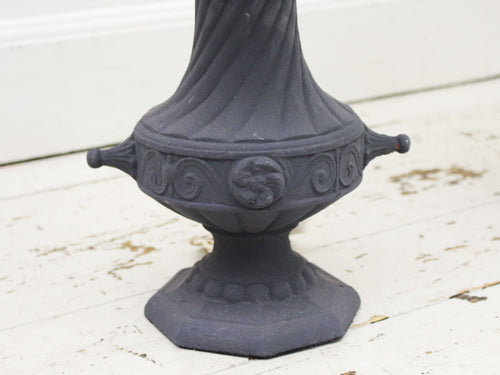 Two Pairs of Vintage Cast Iron Urn Table Light Lamps