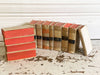 A Set of 12 Decorative 19th Antique French Books with 18th C Covers