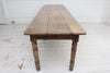 A Large 19th Century French Walnut Table from Bistrot