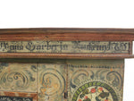 An 18th C Hand Painted Marriage Armoire from Alsace Lorraine - Dated