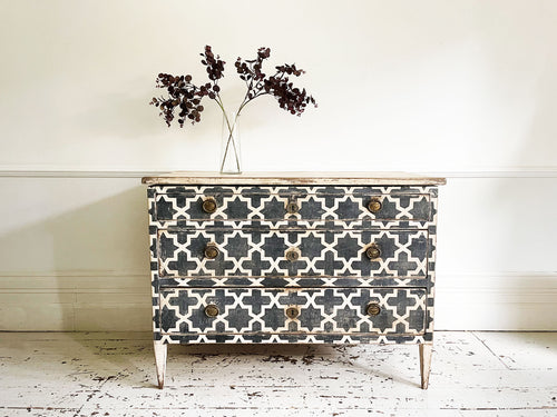 An 18th C Florentine Painted Commode -  Antique European Decorative Furniture - Streett Marburg