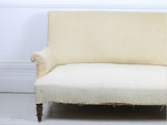 A French Scroll Backed Napoleon III Sofa