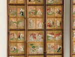 A Pair of Hand Painted 19th C Japanese Panels
