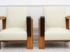 A Pair of Iconic Art Deco Armchairs by Lajos Kozma