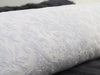 Bolsters - Antique French Pale Blue on White Cornely Embroidery Panel on Linen Bolster PB86