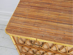 A 1960's Riviera Style Rattan Chest of Drawers
