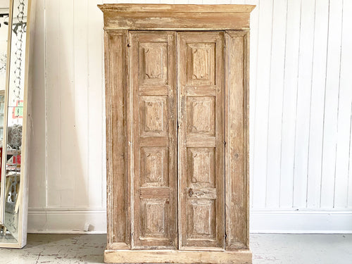 A Late 17th Century Italian Cupboard with Triple Panelled Doors