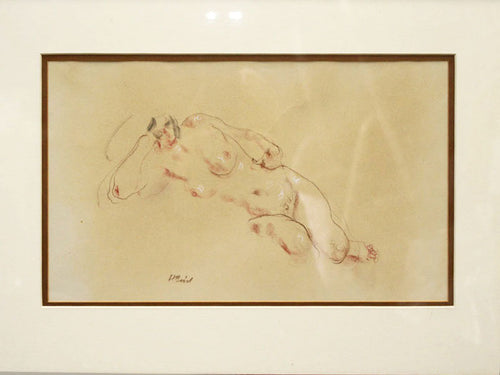 Nude Drawing Entitled 'Pauline' by Henry Bird
