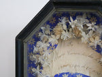 A beautiful antique French relic in octagonal frame