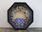 A beautiful antique French relic in octagonal frame