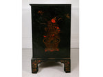 18th Century Queen Ann Black Lacquer, Chinese Chinoiserie Chest