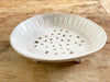 NEW STOCK Kate Monckton White Little Feet Round Fruit Colander