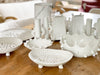 NEW STOCK Kate Monckton Fabulous White Ceramic Crown Bowl