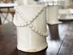 Kate Monckton White Ceramic Ball Vase