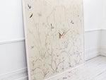 Exquisite Antique Chinese Hand Embroidered Silk Framed Panel