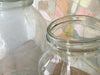 Two Large Antique Handblown Glass Jars