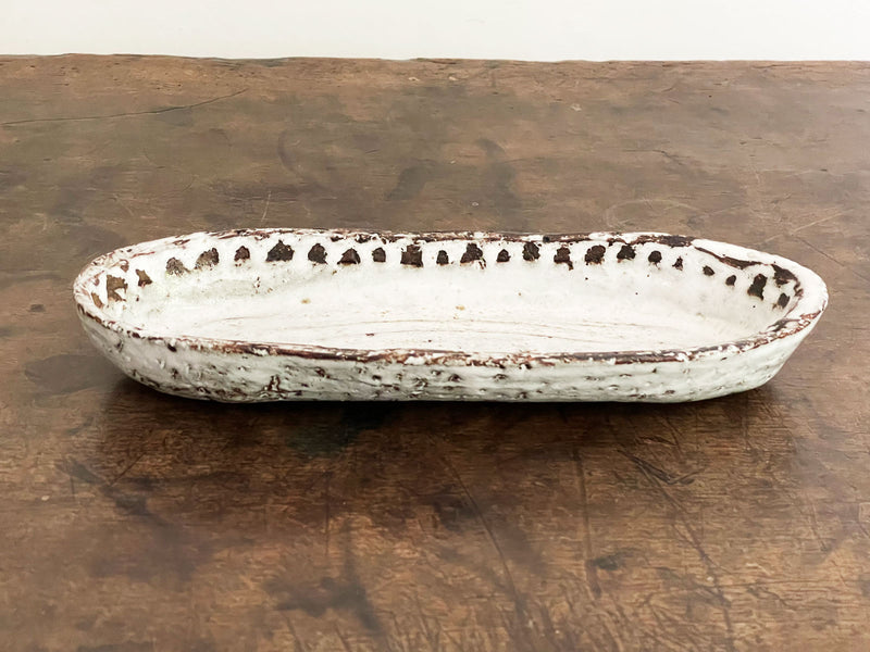 A 1950's Long Serving Dish by Ceramic Artist Albert Thiry