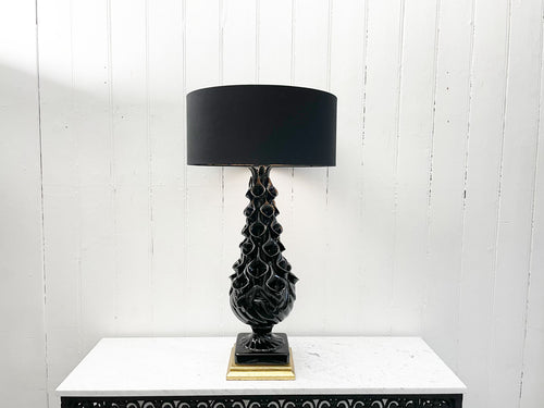 A 1960's Black Casa Pupo Table Light
