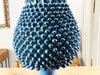 A Very Large 1960's Spanish Casa Pupo Blue Pineapple Ceramic Lidded Pot - Street Marburg