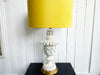 A 1950's Spanish Casa Pupo White Ceramic Table Light