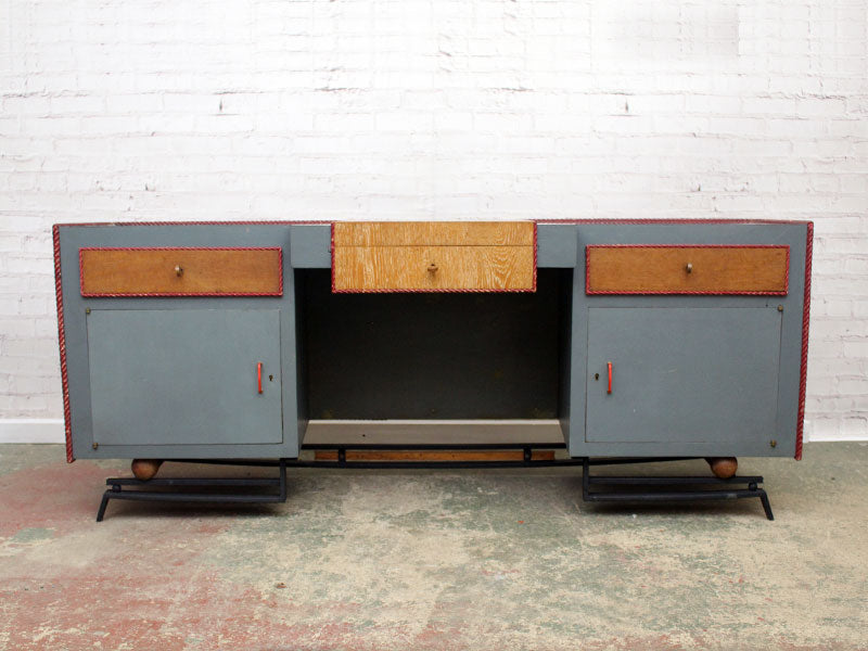 Art Deco Console Desk by Renowned Maison Kreiger